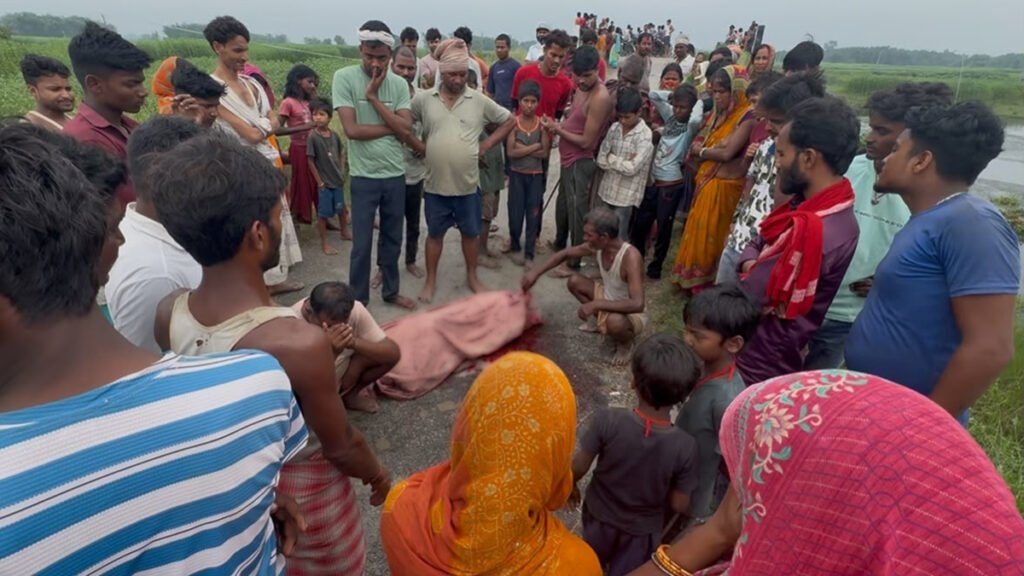 सुपौल में दर्दनाक ट्रैक्टर हादसा: किसान की मौत से दुलारी गांव में पसरा सन्नाटा ट्रैक्टर हादसा