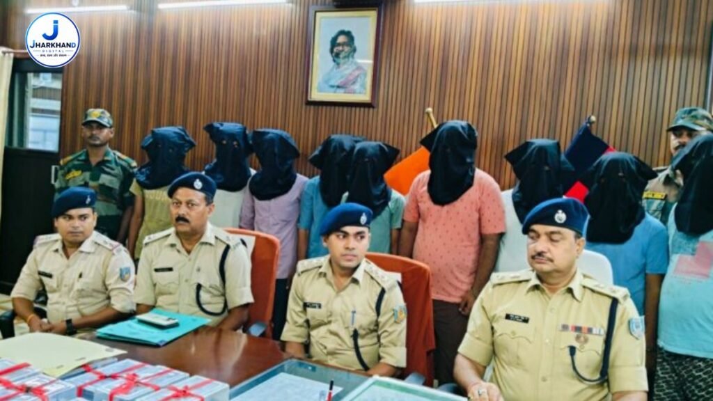 जामताड़ा: साइबर ठगी पर पुलिस का बड़ा प्रहार, नौ अपराधी दबोचे गए; मोबाइल, सिम कार्ड और टैब बरामद जामताड़ा