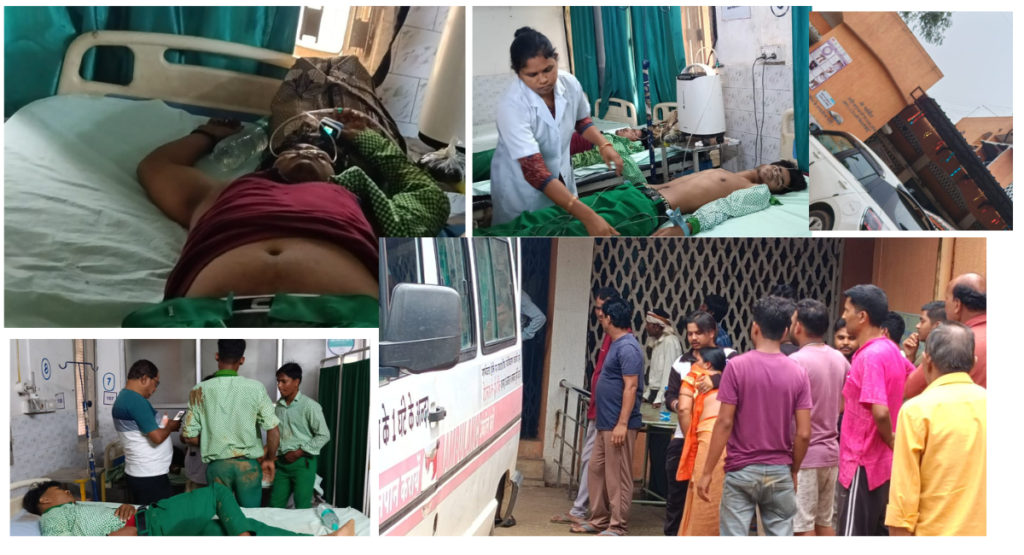 BREAKING NEWS:तोरपा में दर्दनाक हादसा, रथ पर खेल रहे बच्चों पर गिरा 11 हजार वोल्ट का तार, बिजली करंट लगने से दो छात्रों कि मौत, सात घायल