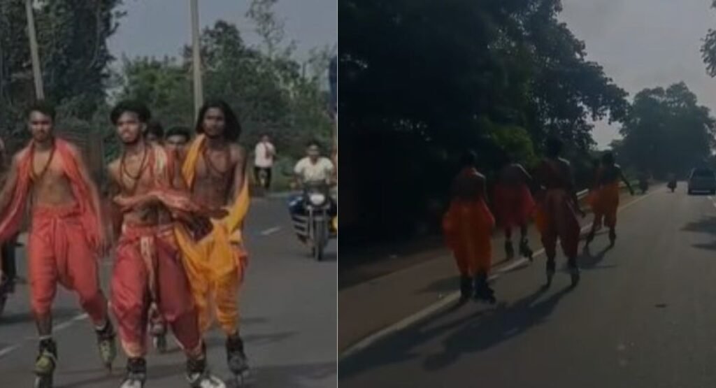 आस्था का नया अंदाज़: स्केटिंग करते हुए सुल्तानगंज से देवघर पहुंचे शिवभक्त, श्रावणी मेले में बना आकर्षण का केंद्र