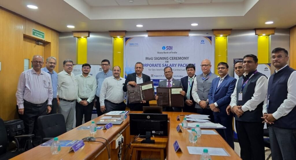टाटा स्टील कर्मचारियों को SBI देगा 1.10 करोड़ रुपये तक का दुर्घटना बीमा कवर