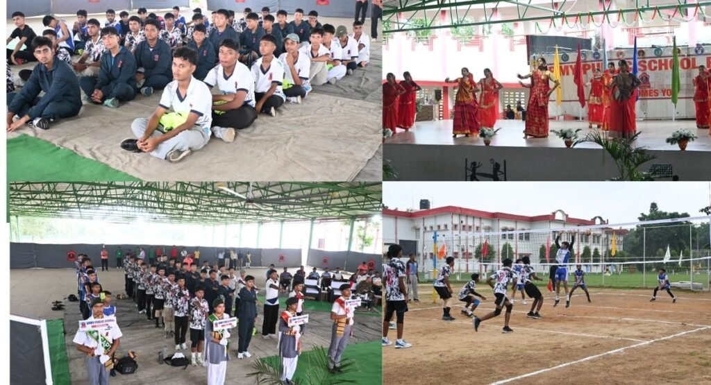 आर्मी पब्लिक स्कूल रांची में इंटर आर्मी पब्लिक स्कूल वॉलीबॉल प्रतियोगिता का आगाज, फाइनल में बशिष्ठा और बेंगडुबी आमने-सामने
