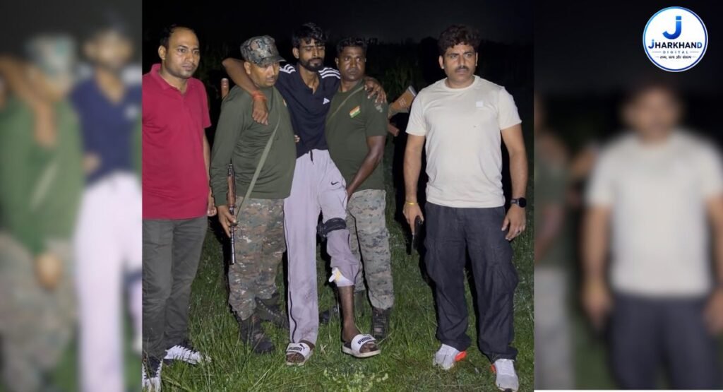 झारखंड के ‘लंगड़ा ऑपरेशन’ में प्रिंस खान के एक गुर्गे का हाफ एनकाउंटर, पैर में लगी गोली