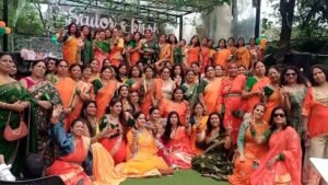 'आया सावन झूम के' थीम पर सजी सावन सेलिब्रेशन, महिलाओं ने झूले, नृत्य और संगीत के साथ मनाया उत्सव