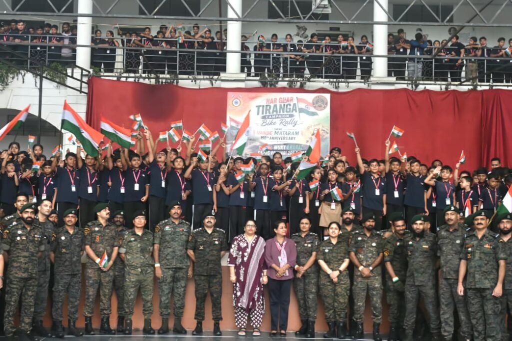 209 कोबरा बटालियन की तिरंगा यात्रा से गूंजा रांची, युवाओं में जगाया राष्ट्रभाव