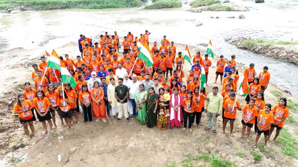जल और तिरंगे के साथ निकली ‘भोले की दौड़’, बोल बम और भारत माता के जयघोष से गूंजा रांची