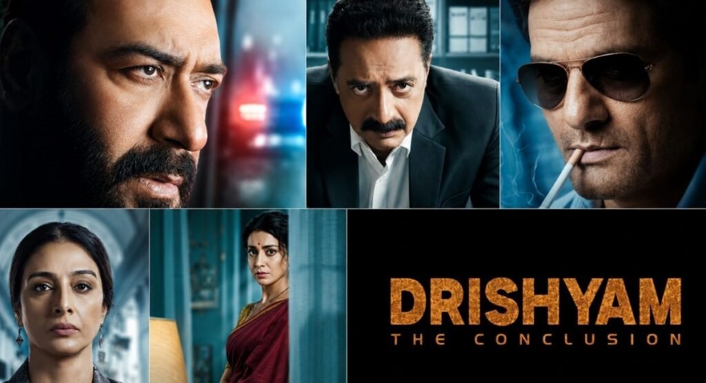 दृश्यम: द कन्क्लूजन’ के स्टार कास्ट का फर्स्ट लुक आउट, 2 अक्टूबर को रिलीज होगी फिल्म