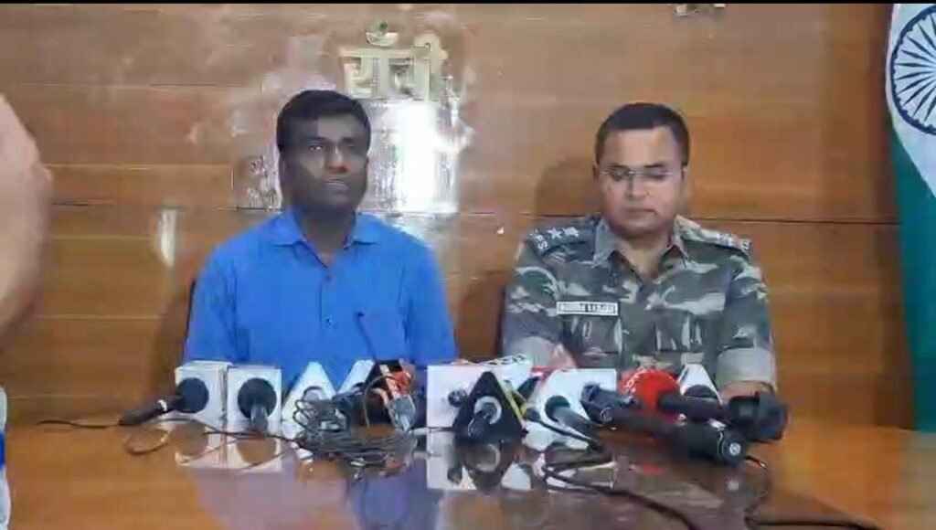 रांची में देर रात DC-SSP की प्रेस कॉन्फ्रेंस, 14 पुलिसकर्मी घायल; छात्रों से घर लौटने की अपील