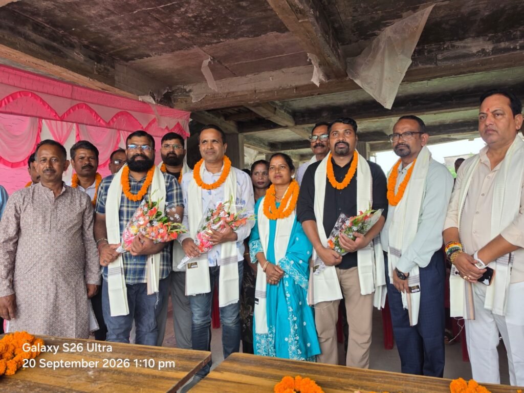 मोरहाबादी बिरसा कॉलोनी सोसाइटी का चुनाव संपन्न, विनोद कुमार सिंह बने अध्यक्ष