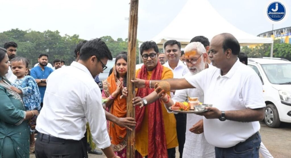 जेसीआई रांची ने किया भूमि पूजन, 1 अक्टूबर से शुरू होगा ‘एक्सपो उत्सव 2026’
