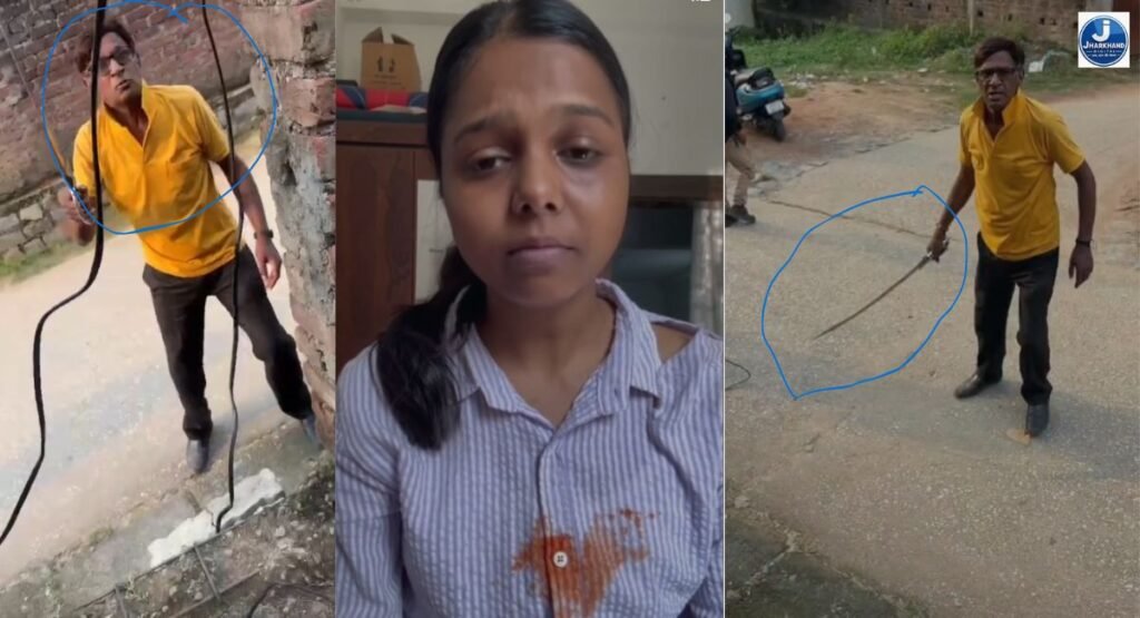 हाथ में तलवार, लड़की को गालियां… जमीन विवाद को लेकर भाई-बहन ने लगाई पुलिस से कार्रवाई की गुहार….वीडियो वायरल