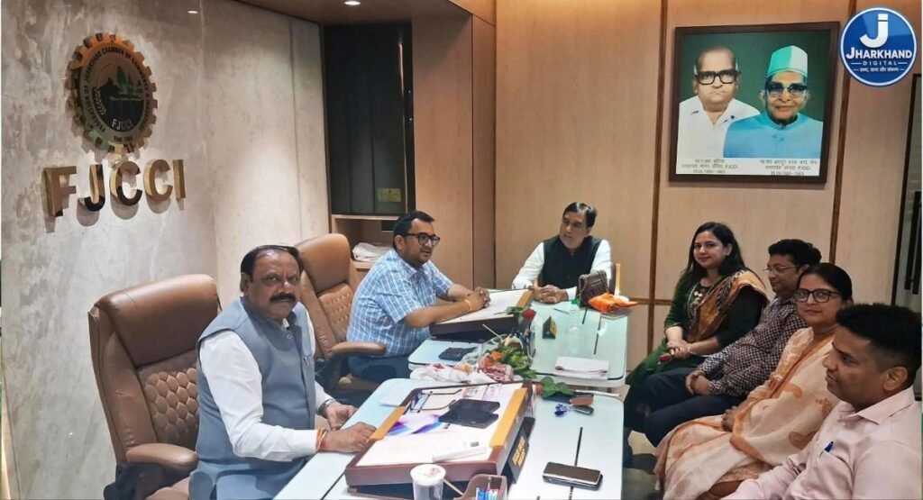 ट्रांसपोर्ट नगर के संचालन और आवंटन प्रक्रिया में स्पष्टता की मांग, चैंबर ने विभागीय सचिव से की बात