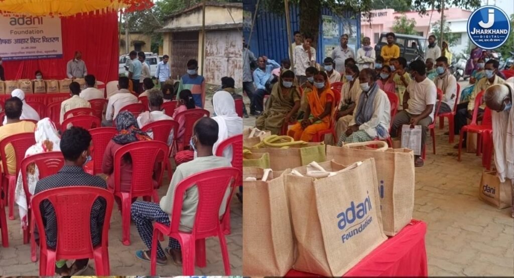 बड़कागांव में अदाणी फाउंडेशन की पहल, 80 टीबी मरीजों के बीच बांटी पोषण किट