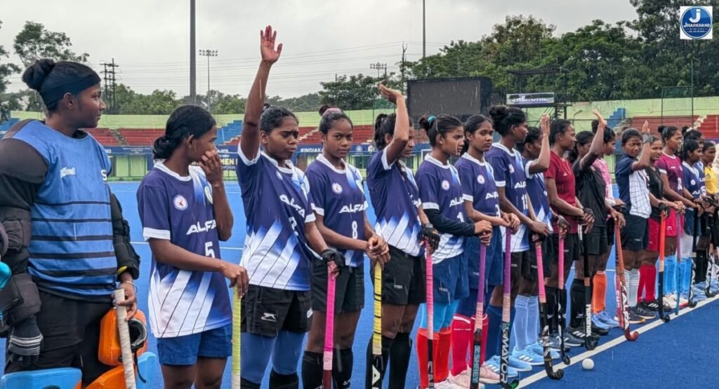 सीनियर राष्ट्रीय महिला हॉकी चैंपियनशिप के ट्रायल में, झारखंड से 52 में 30 का हुआ चयन