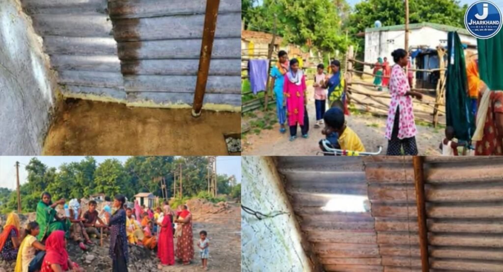 रोहिणी खदान में हैवी ब्लास्टिंग से घर की छत पर गिरा पत्थर, बाल-बाल बचे लोग…ग्रामीणों ने रुकवाया काम