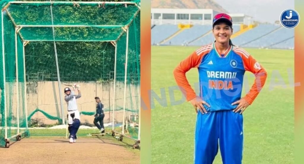 20 साल की उम्र में धनबाद की बेटी आनंदिता किशोर बनीं झारखंड सीनियर महिला क्रिकेट टीम की कप्तान