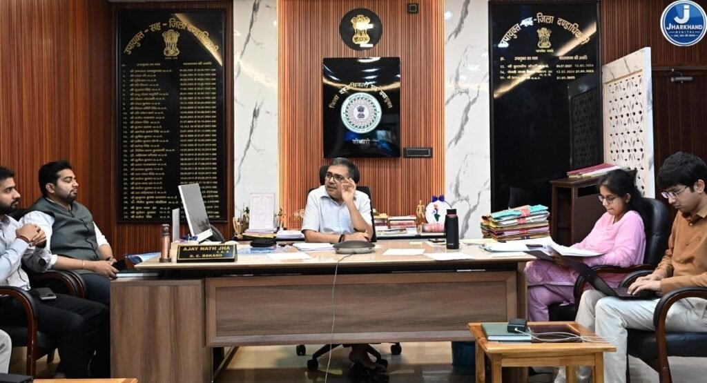 कोतरे बसंतपुर पंचमो परियोजना की पूरी कार्ययोजना समयसीमा के साथ पेश करे कंपनी: डीसी बोकारो