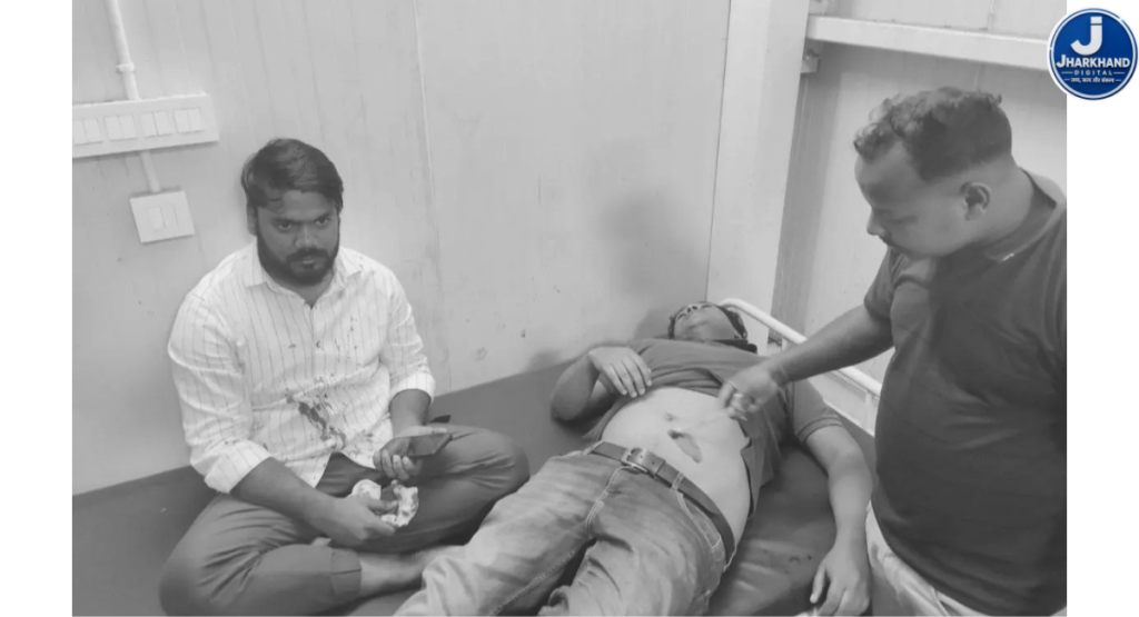 पतरातू में NTPC के स्टॉक यार्ड से छर्रा फायरिंग, दो युवक घायल; BHEL का सुरक्षा गार्ड हिरासत में