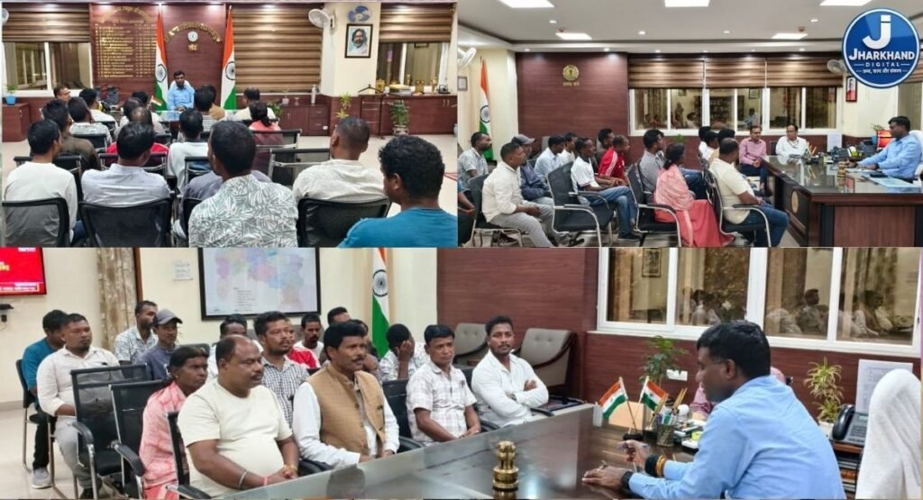 रांची में जनता की समस्याओं पर DC का एक्शन, रोजगार से लेकर मोरहाबादी बाजार तक पर दिए निर्देश