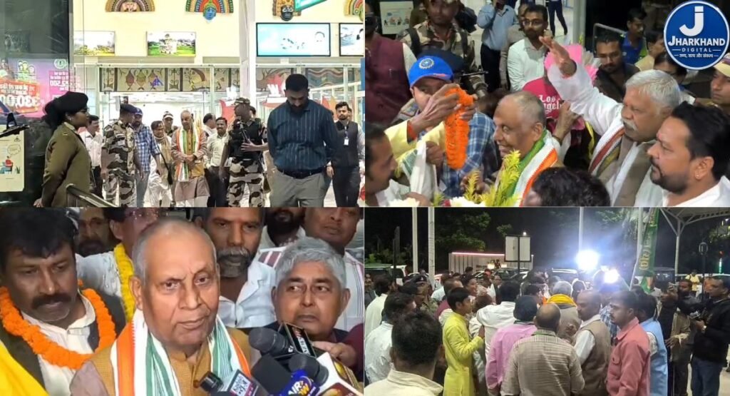 किसान सम्मान निधि और ‘खेत बचाओ अभियान’ को लेकर रांची पहुंचे केंद्रीय कृषि राज्य मंत्री रामनाथ ठाकुर