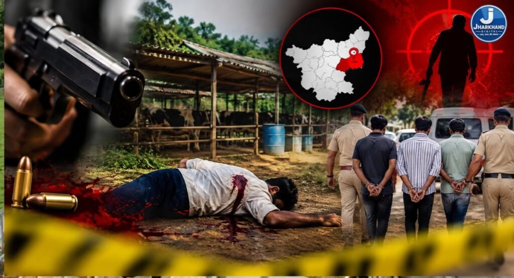 JHARKHAND DIGITAL EXCLUSIVE : ठाकुरगांव के कारु सिंह ने की मांडर में गोली मारकर हत्या..जमीन विवाद में मारा गया राम